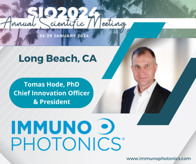 SIO Annual Scientific Meeting, January 26 29, 2024 Immunophotonics