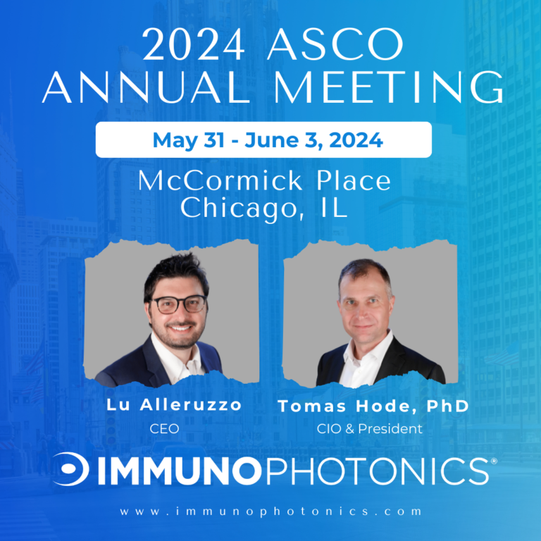 ASCO Chicago, May 31 June 3, 2024 Immunophotonics